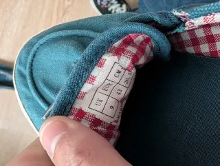 Vans náuticos azul talla 43