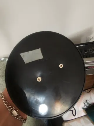 Lámpara Flexo Fase Vintage Metal Plástico Roja