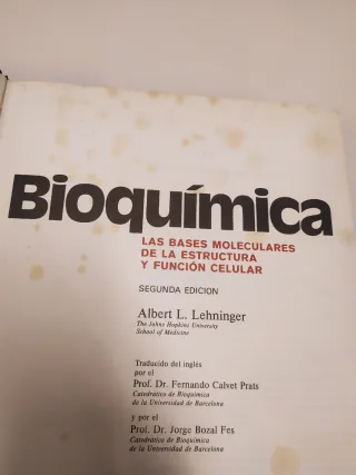 BIOQUIMICA (Spanish Edition)