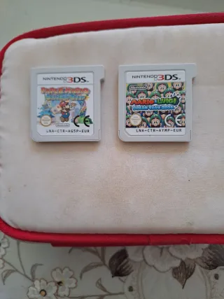 Juegos Nintendo 3DS: Paper Mario y Mario & Luigi