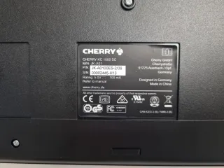 Teclado Cherry KC 1000 SC con lector de tarjetas
