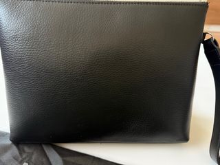 Montblanc Clutch Cartera de mano Negra/Blanca