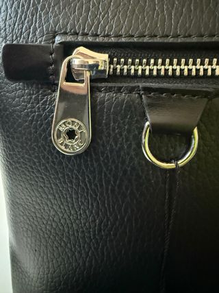 Montblanc Clutch Cartera de mano Negra/Blanca