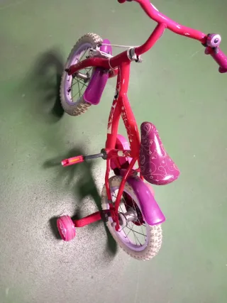 Bicicleta infantil princesas