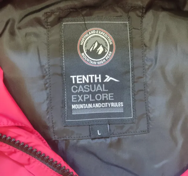 Chaqueta Tenth Brooklyn Roja y Negra