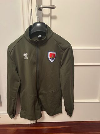 Sudadera Numancia Cremallera Talla M Verde
