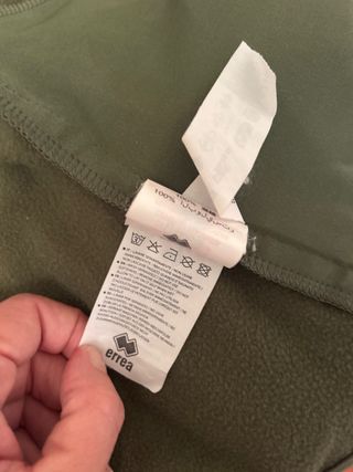 Sudadera Numancia Cremallera Talla M Verde