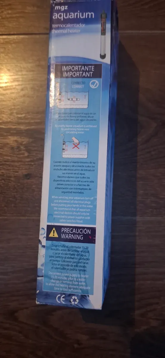 Termocalentador acuario MGZ 50W