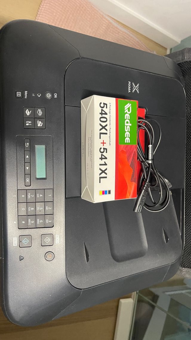 Impressora Canon MX475 Preta com Tinta de Presente