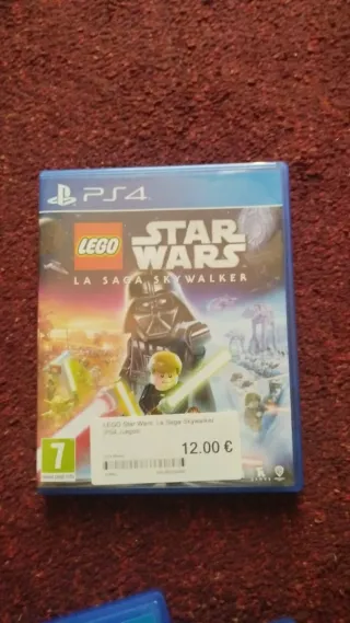 PS4 (PlayStation 4) Negra +2 mandos +5 juegos