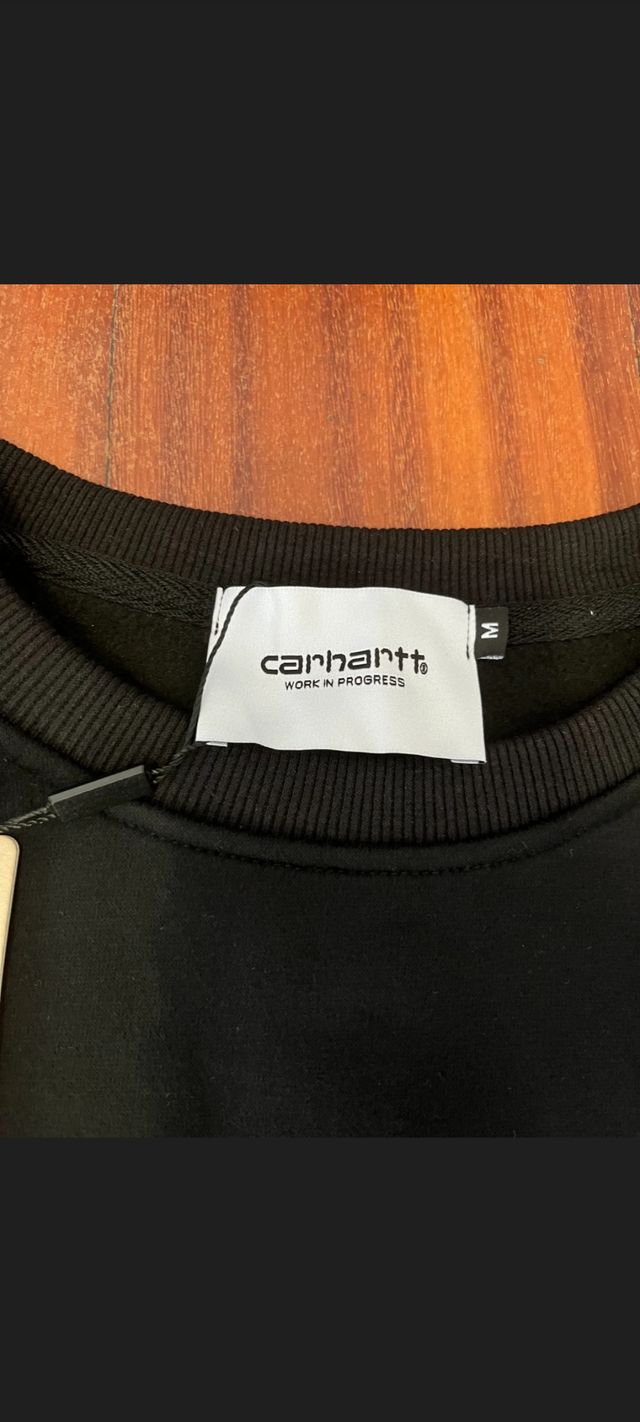 Sudadera Carhartt Negra Talla M