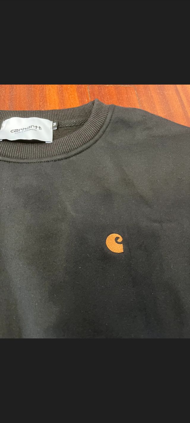 Sudadera Carhartt Negra Talla M