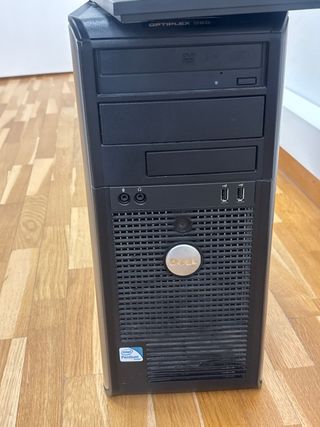 Torre Ordenador Pantalla DELL + raton y teclado