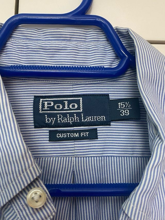 Camisa Polo Ralph Lauren Rayas Azules