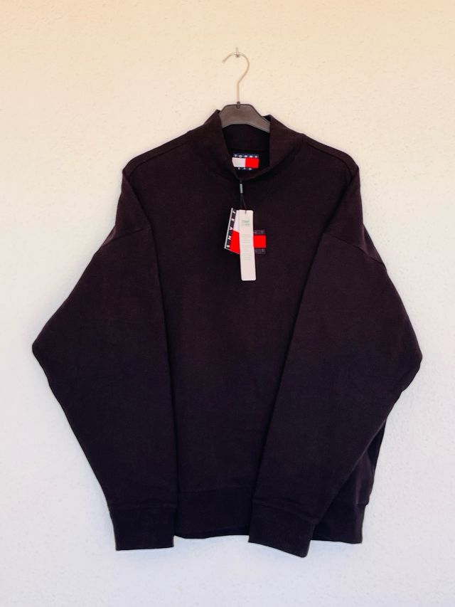 Sudadera Tommy Jeans Negra unisex