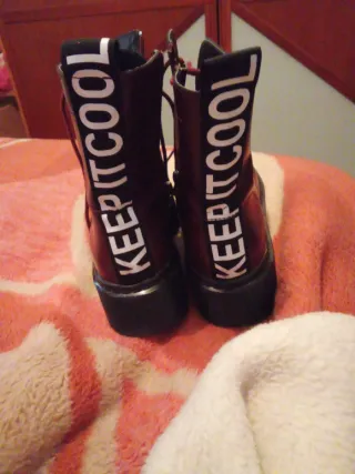 Botas granate talla 37