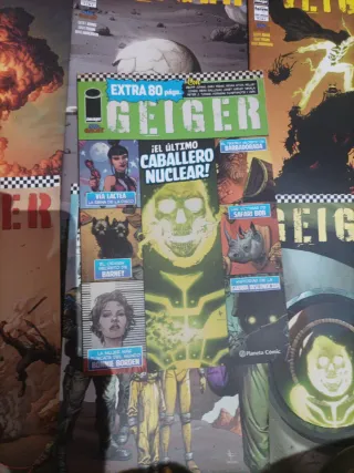 Geiger colección completa seis comics + extra