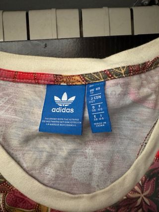 Camiseta tirantes Adidas floral