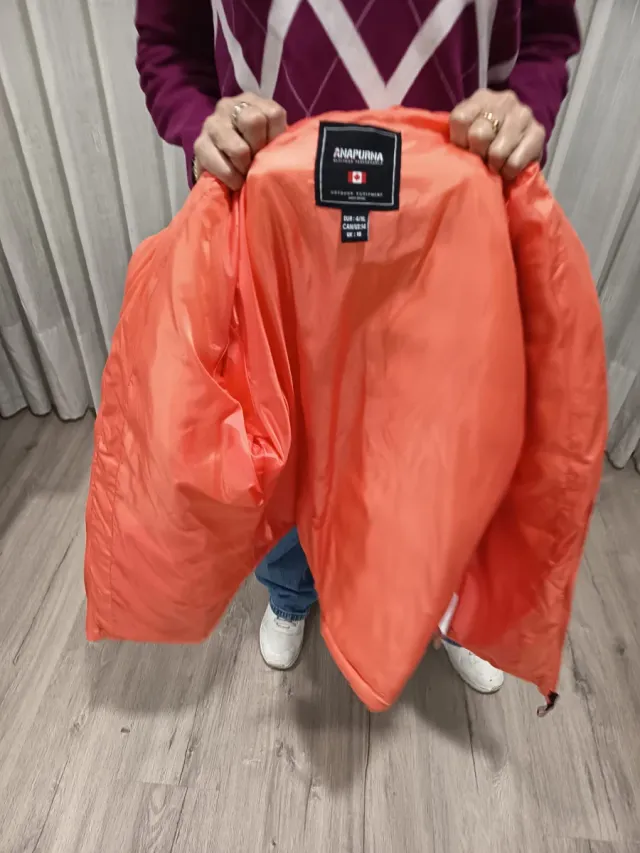Anorak Anapurna Talla XL Naranja