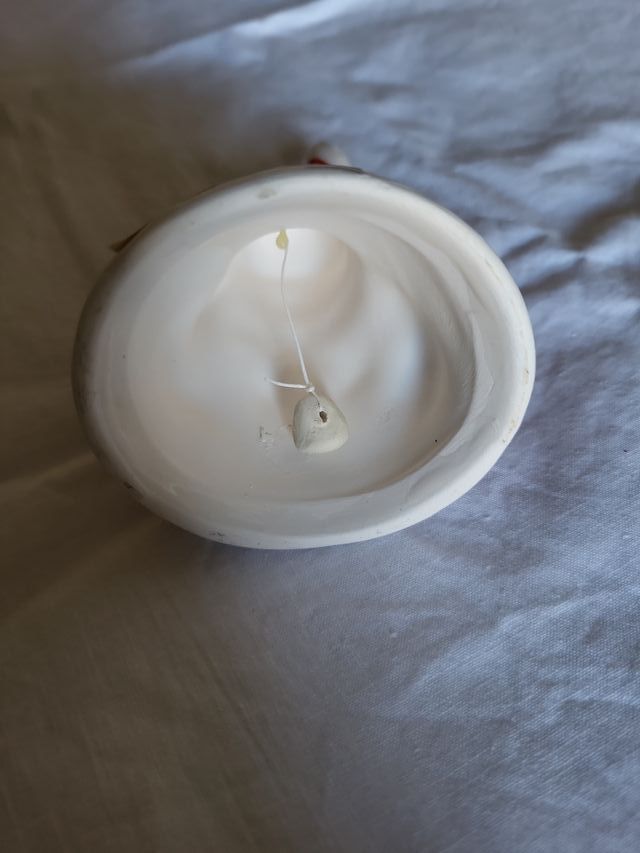 Campana Navideña Muñeco Nieve