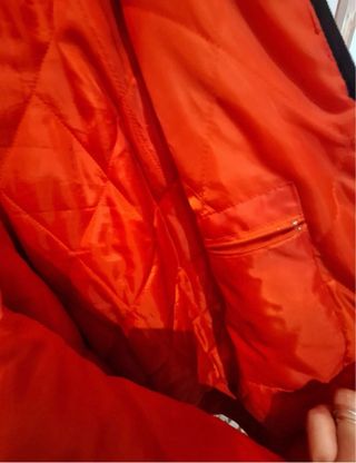 Chaqueta Ferrari Bomber Roja Negra