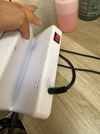 Broca Unhas Inocos Prata e Branco