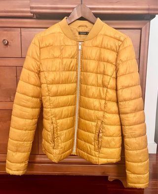 Chaqueta acolchada fina In Extenso amarilla