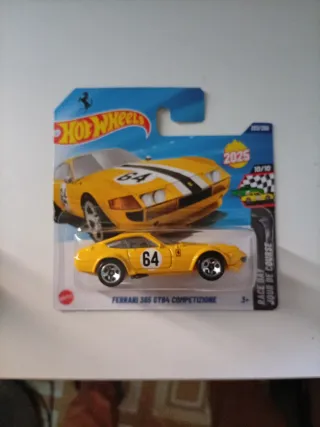 Hot Wheels Ferrari 365 GTB4 Competicione Amarillo