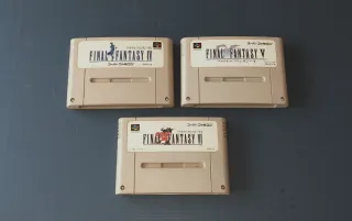 Final Fantasy IV V VI Super Famicom SFC