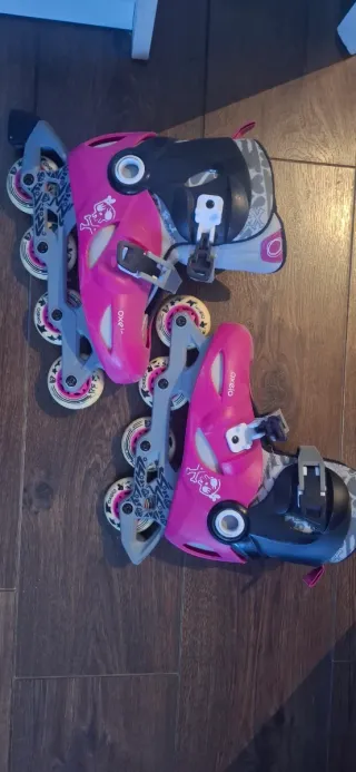 Patines en línea Oxelo niña talla ajustable