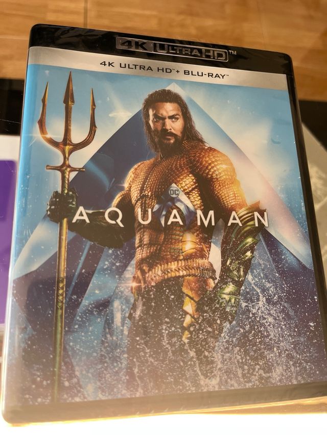 Aquaman Blu-ray 4K DC Español
