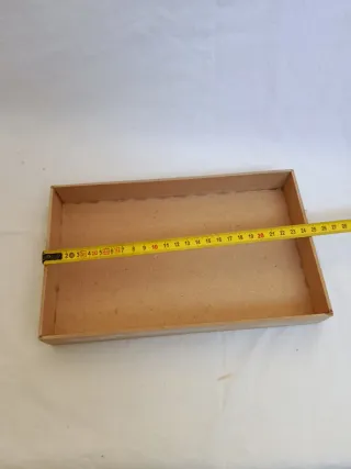 Bandejas de madera para manualidades