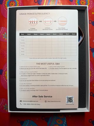 Depiladora Láser Flash Rápida