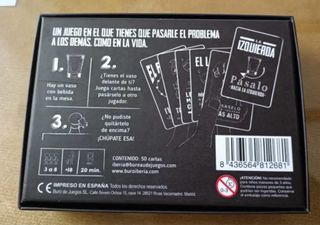 Juego de cartas Chúpate esa