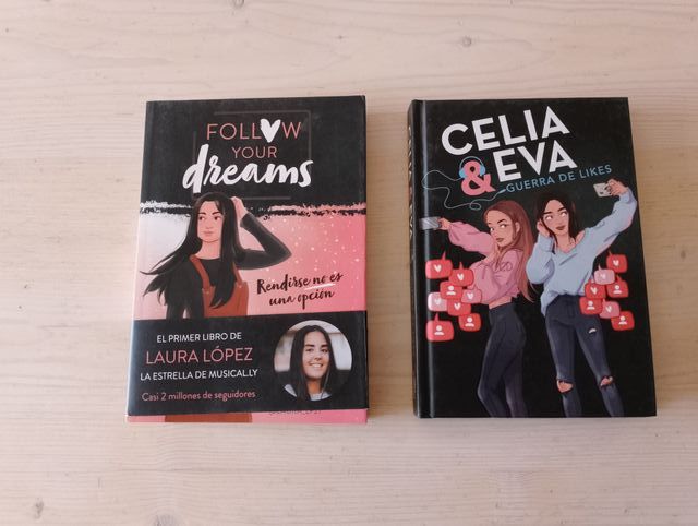LIBROS FOLLOW YOUR DREAMS. CELIA & EVA GUERRA LIKE