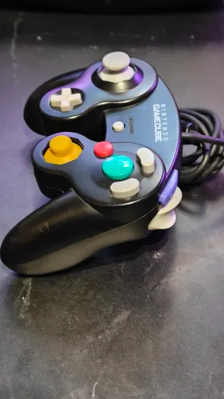 Mando Nintendo Gamecube Original Negro