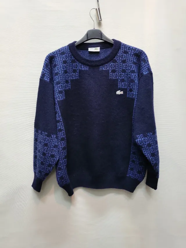 Jersey vintge Lacoste Azul Talla M