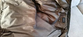 Abrigo SEAMAN acolchado marrón sin estrenar