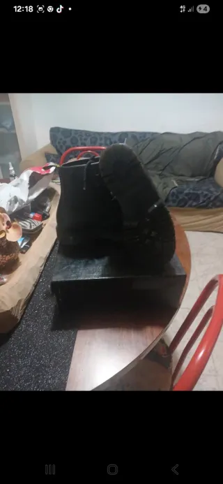 Anfibi  vintage punk Dr. Martens Neri nuovi