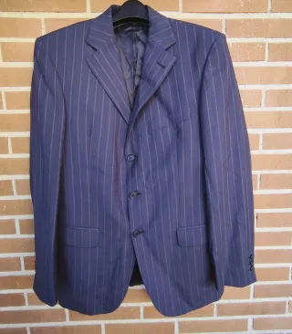 Traje de vestir azul