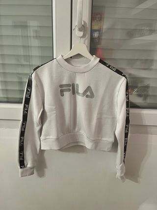 Sudadera de manga larga Fila Blanca