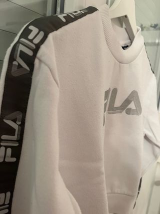 Sudadera de manga larga Fila Blanca
