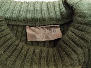 Jersey verde hombre con parches