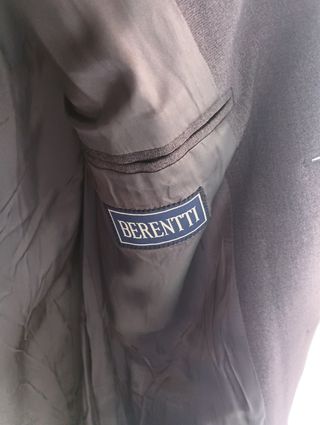 Americana gris hombre