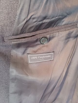 Americana gris hombre