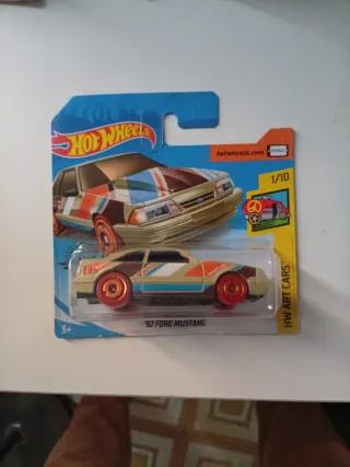 Hotwheels Ford Mustang 92 HW ART CARS
