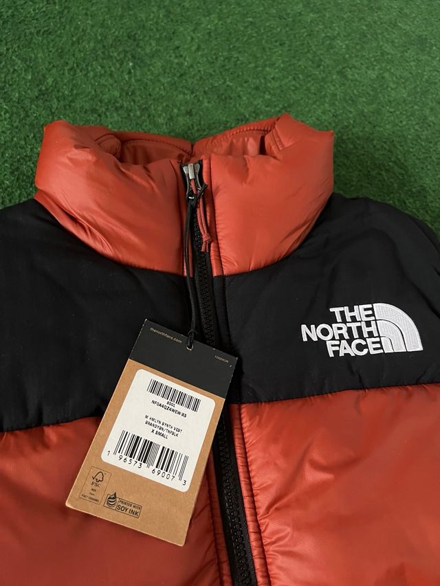 Chaleco The North Face Himalayan Negro/naranja