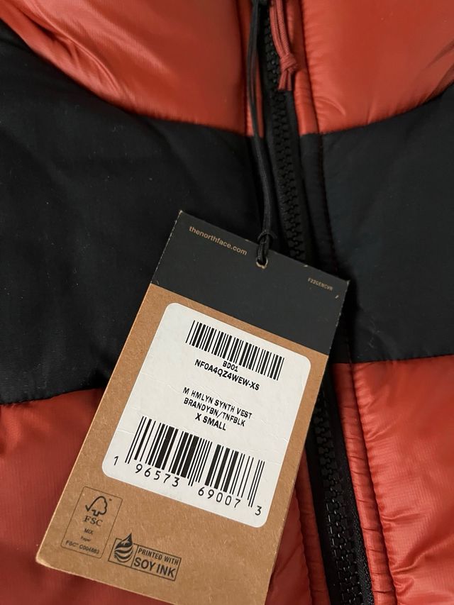 Chaleco The North Face Himalayan Negro/naranja