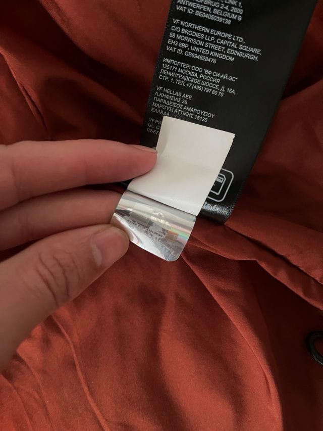 Chaleco The North Face Himalayan Negro/naranja