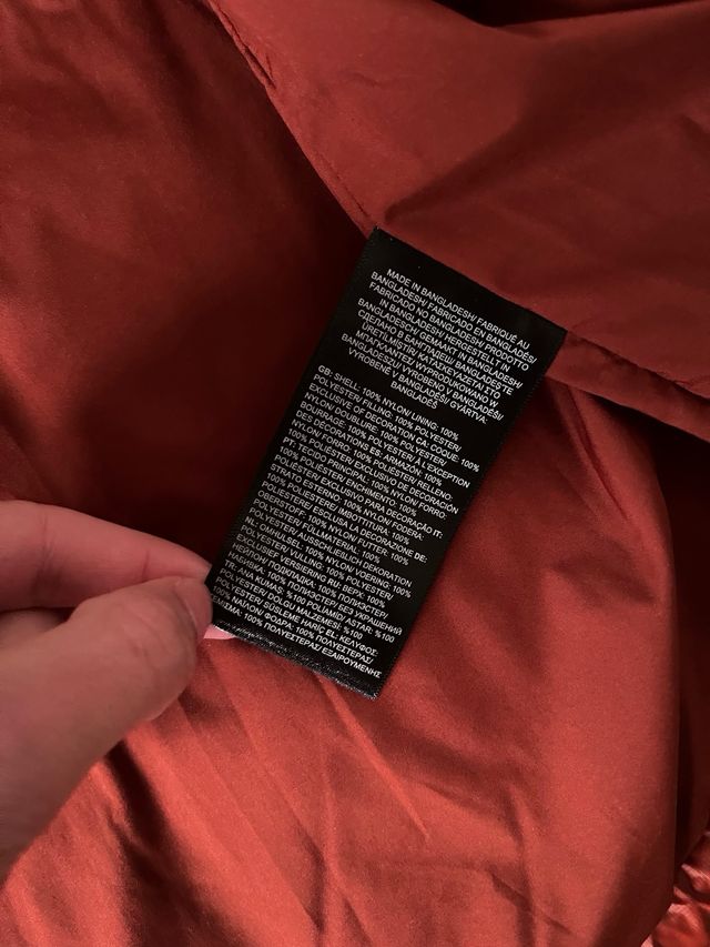 Chaleco The North Face Himalayan Negro/naranja